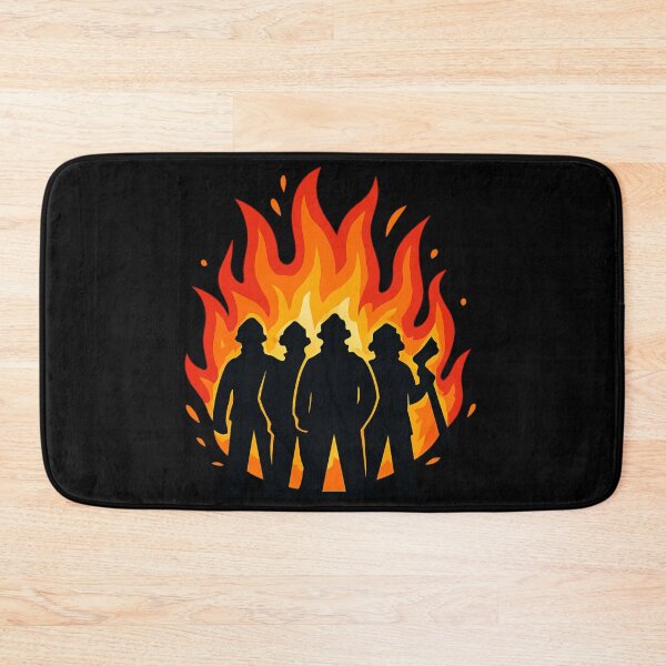Item preview, Flashover – Firefighter Energy & Flames Design designed and sold by HT-Creative.
