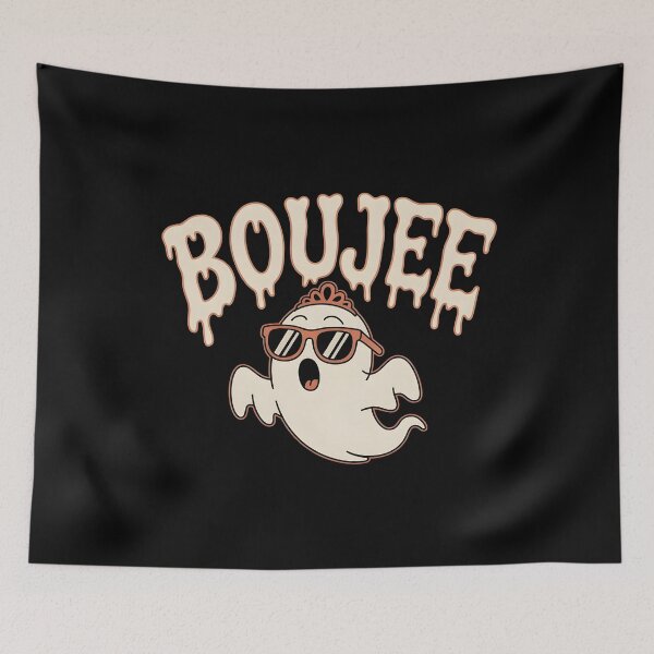 Item preview, Boujee October Vibes Ghost Halloween designed and sold by Redgiant87x.
