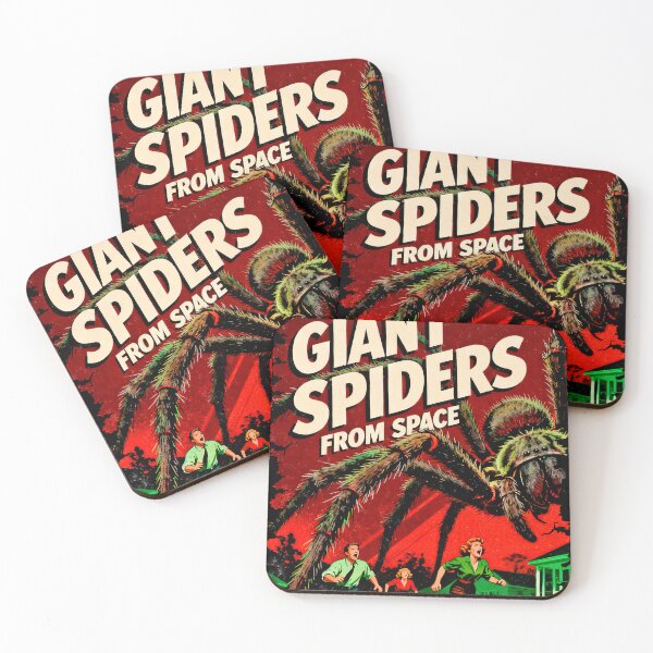 Item preview, Horror poster Giant spiders designed and sold by OniricaDesign.