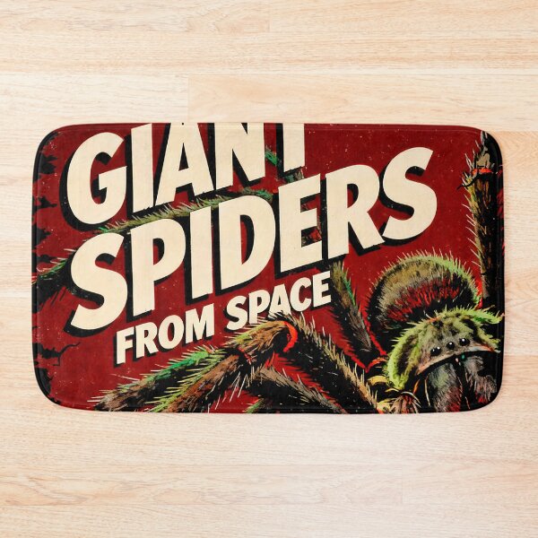 Item preview, Horror poster Giant spiders designed and sold by OniricaDesign.