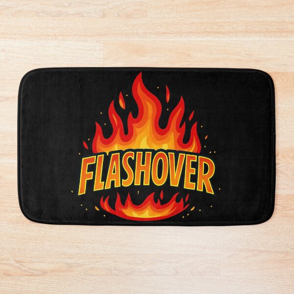 Item preview, Flashover – Firefighter Energy & Flames Design designed and sold by HT-Creative.