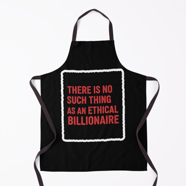 Item preview, Ethical Billionaire Black and Red Statement designed and sold by Owcomm.
