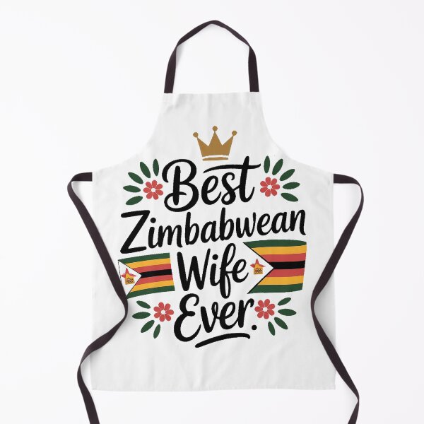 Item preview, Best Zimbabwean Wife Ever - zimbabwe, zimbabwean, zimbabwean flag, zimbabwe flag, africa, designed and sold by The Hobby Bunny.