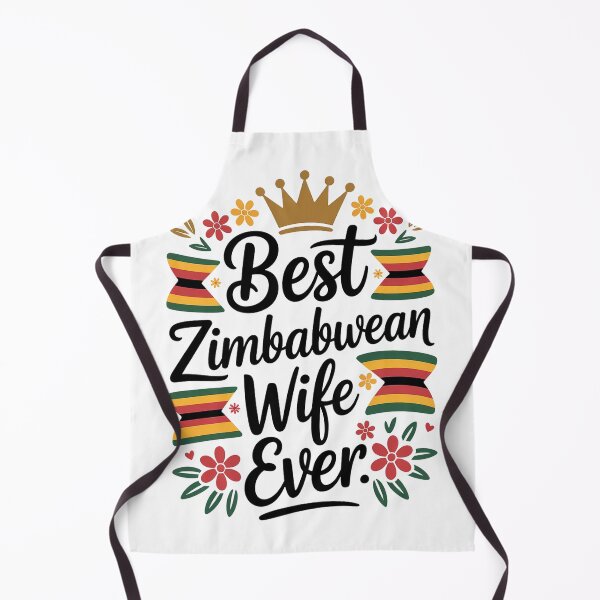 Item preview, Best Zimbabwean Wife Ever - zimbabwe, zimbabwean, zimbabwean flag, zimbabwe flag, africa, designed and sold by The Hobby Bunny.