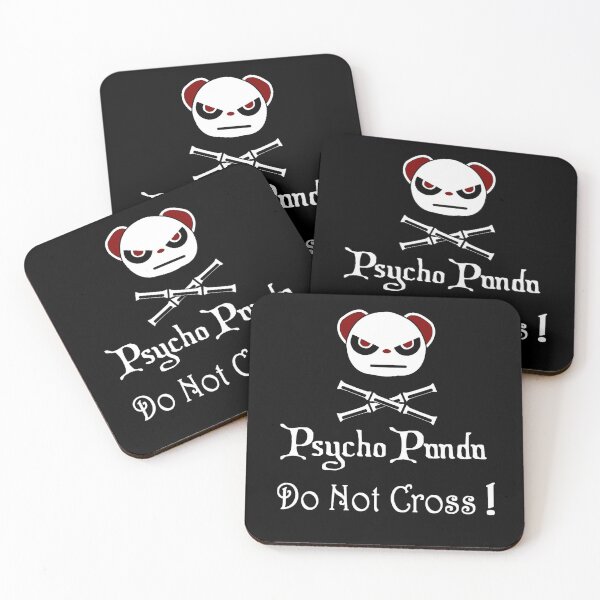 Item preview, Watch out! Psycho Panda Inside! Do Not Cross! designed and sold by AnnaF31.
