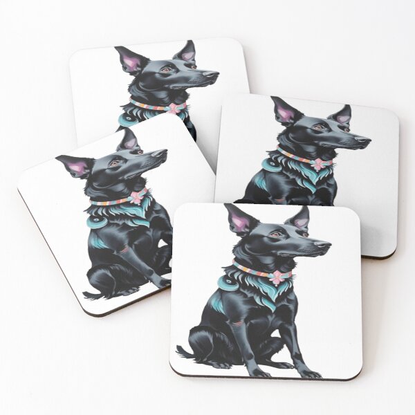 Item preview, Cute black dog. designed and sold by DaliaSabryTee.