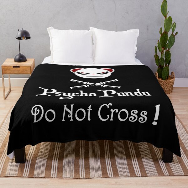 Item preview, Watch out! Psycho Panda Inside! Do Not Cross! designed and sold by AnnaF31.
