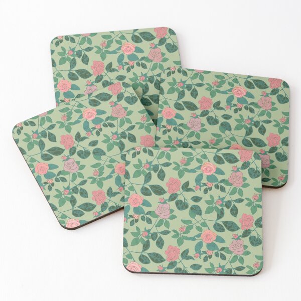 Item preview, Pink climbing roses designed and sold by Olga Lashko.