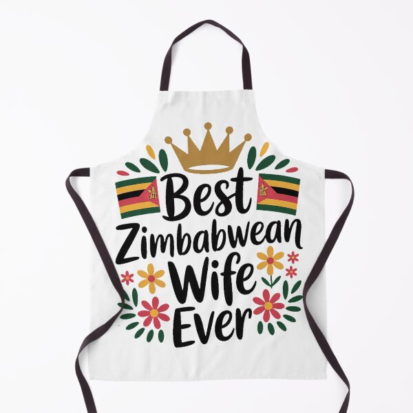 Item preview, Best Zimbabwean Wife Ever - zimbabwe, zimbabwean, zimbabwean flag, zimbabwe flag, africa, designed and sold by The Hobby Bunny.