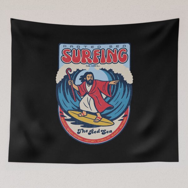Item preview, Moses Parting the Red Sea and Surfing designed and sold by UNK-Fatigues.