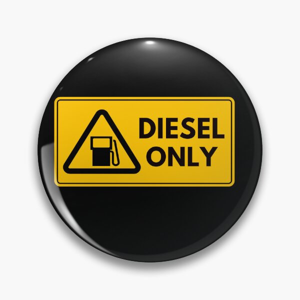 Item preview, Diesel Fuel Sign, Yellow Information Sign Diesel designed and sold by Kondi-Art.