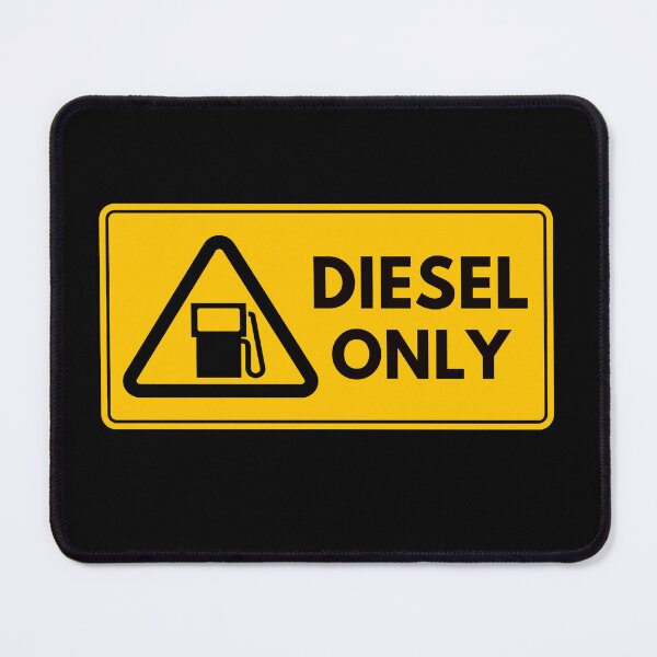 Artikelvorschau, Dieselkraftstoffschild, gelbes Hinweisschild Diesel entworfen und verkauft von Kondi-Art.