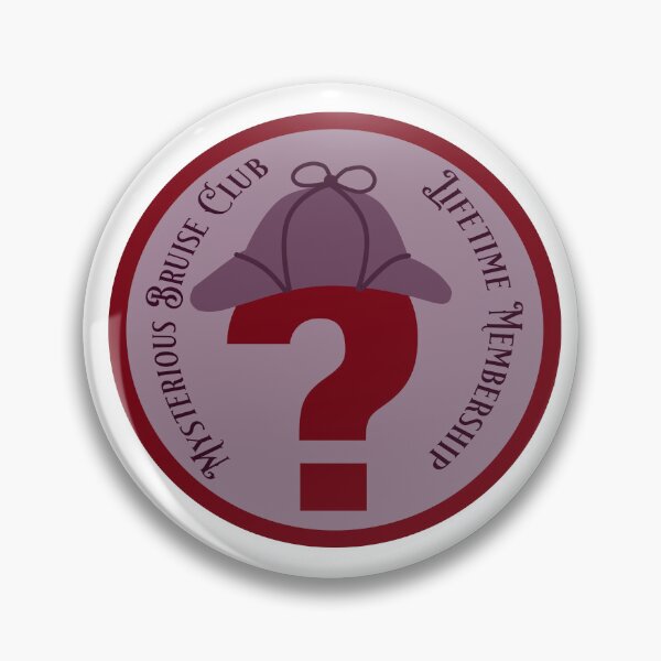Item preview, Mysterious Bruise Badge designed and sold by GreyFairie.