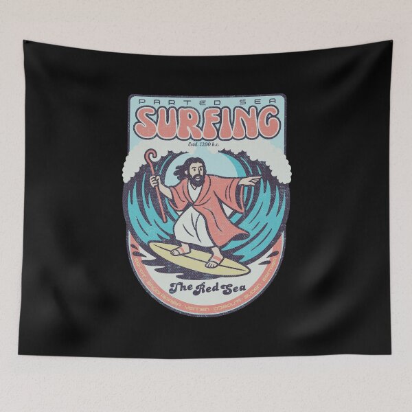 Item preview, Moses Parting the Red Sea and Surfing designed and sold by UNK-Fatigues.