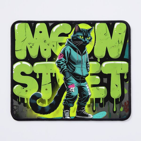 Item preview, Cat Graffiti Street Art designed and sold by Arty Art.