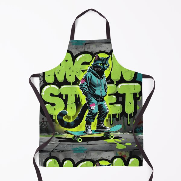 Item preview, Cat Graffiti Street Art designed and sold by Spirit of Siam.