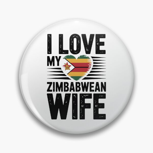 Item preview, I Love My Zimbabwean Wife - zimbabwe, zimbabwean, zimbabwean flag, zimbabwe flag, africa, zimbabwean husband, designed and sold by The Hobby Bunny.
