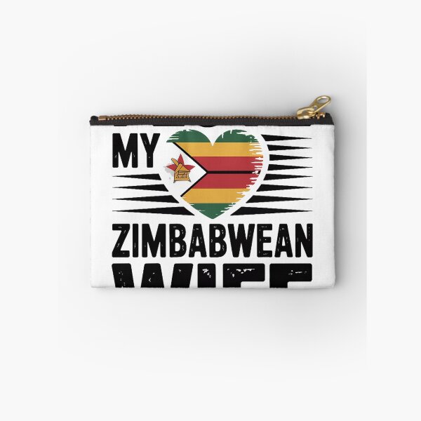 Item preview, I Love My Zimbabwean Wife - zimbabwe, zimbabwean, zimbabwean flag, zimbabwe flag, africa, zimbabwean husband, designed and sold by The Hobby Bunny.
