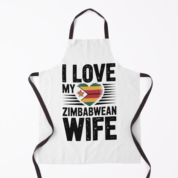 Item preview, I Love My Zimbabwean Wife - zimbabwe, zimbabwean, zimbabwean flag, zimbabwe flag, africa, zimbabwean husband, designed and sold by The Hobby Bunny.