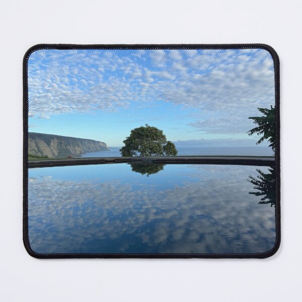 Item preview, Cliffs and Tree Reflected in Water designed and sold by TrisaThyme.