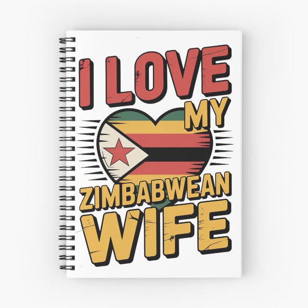 Item preview, I Love My Zimbabwean Wife - zimbabwe, zimbabwean, zimbabwean flag, zimbabwe flag, africa, zimbabwean husband, designed and sold by The Hobby Bunny.