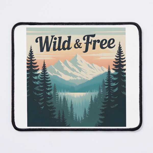 Item preview, Vintage Mountain Landscape Design designed and sold by Paper Drip.