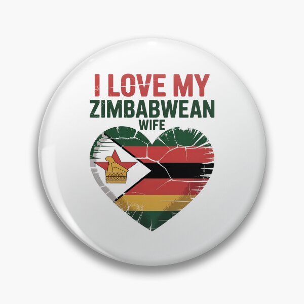 Item preview, I Love My Zimbabwean Wife - zimbabwe, zimbabwean, zimbabwean flag, zimbabwe flag, africa, zimbabwean husband, designed and sold by The Hobby Bunny.