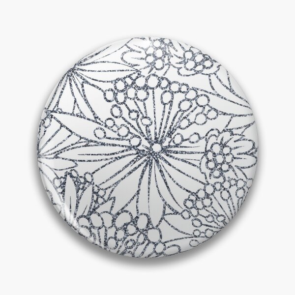 Item preview, Silver decorative flowers designed and sold by Olga Lashko.