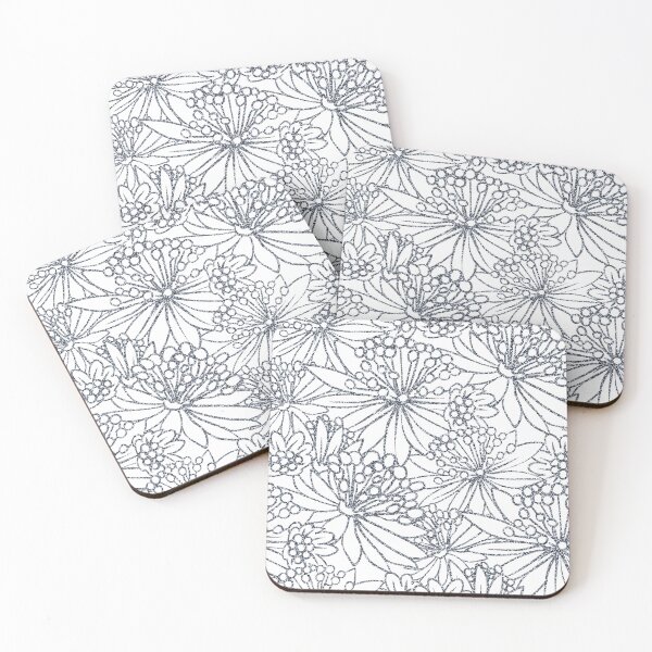 Item preview, Silver decorative flowers designed and sold by Olga Lashko.