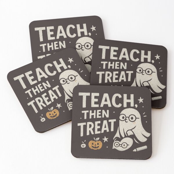 Item preview, Teach Then Treat Chalkboard Ghost designed and sold by MythicPixel.