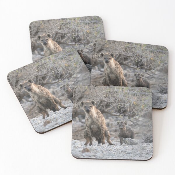 Item preview, Spotted Hyena with Pup – Curious Look (Etosha, Namibia) designed and sold by DavideAntoniani.