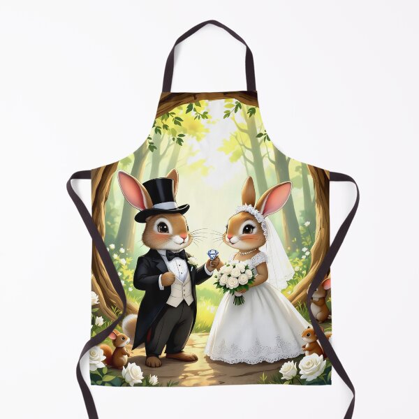 Item preview, Rabbit Wedding in the Forest designed and sold by Sharon Schwalbe.