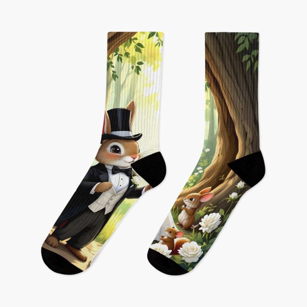 Item preview, Rabbit Wedding in the Forest designed and sold by Sharon Schwalbe.