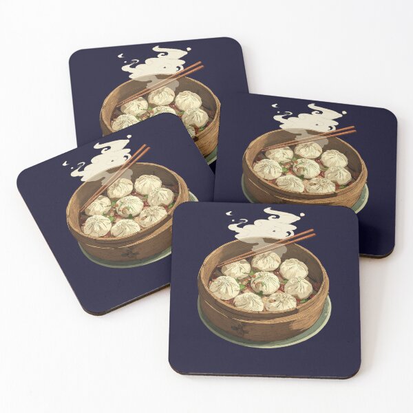 Item preview, Chinese Shumai Dumplings – Dim Sum Food Art Illustration designed and sold by Meiersbeste.