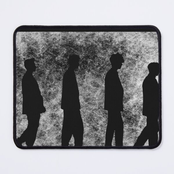 Item preview, Echo And The Bunnymen Abbey Road Silhouette designed and sold by ShalandaSmith88.