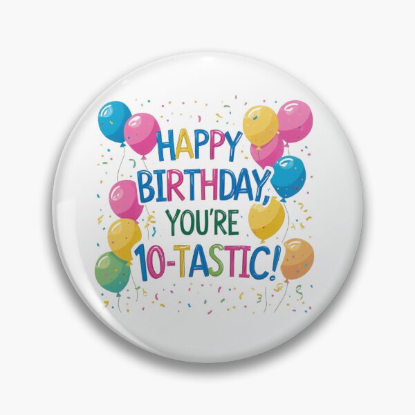 Artikelvorschau, Dieses „Alles Gute zum Geburtstag, du bist 10-tastisch!“ ist perfekt für das Kind, das 10 Jahre alt wird. entworfen und verkauft von toridesigns0807.