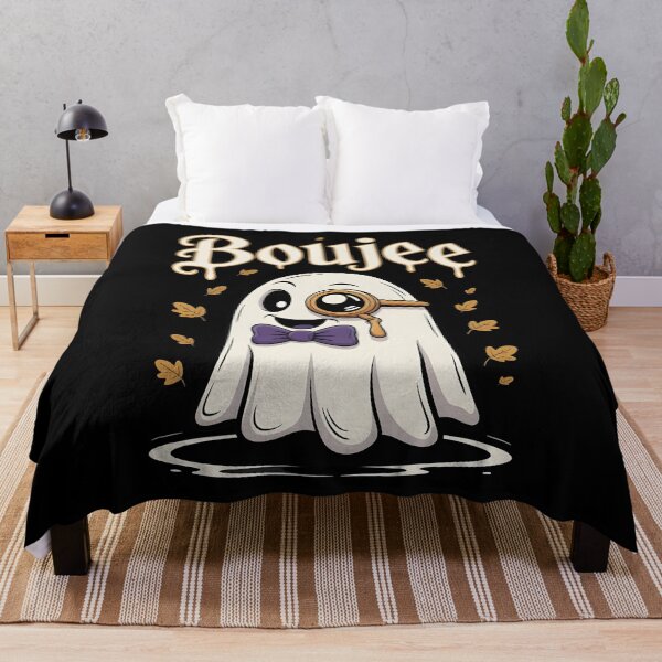 Item preview, Boujee October Vibes Ghost Halloween designed and sold by Redgiant87x.