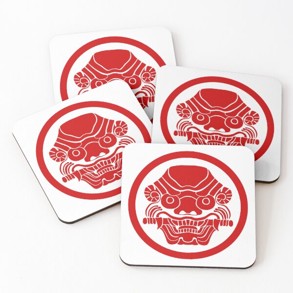 Item preview, FOO DOG. GUARDIAN LION. SOLID RED. designed and sold by 5hertz.