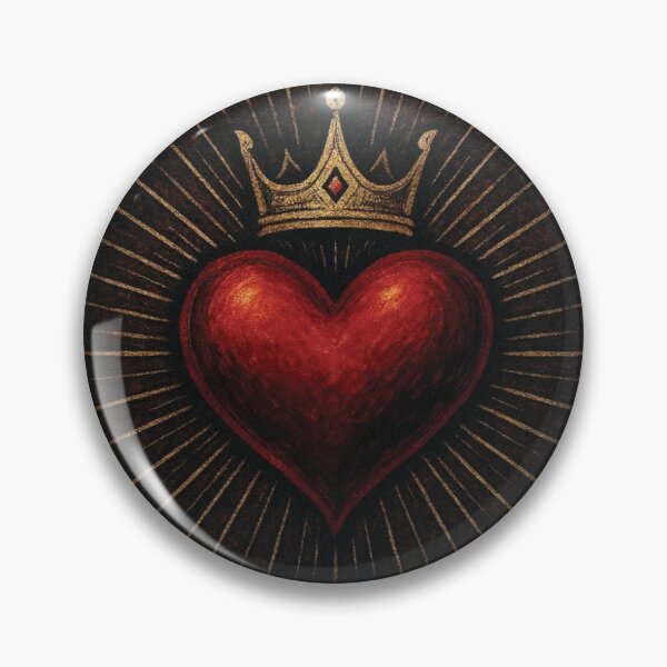 Item preview, The Heart Queen – Gothic Fantasy Tarot Style designed and sold by UGLibrary.