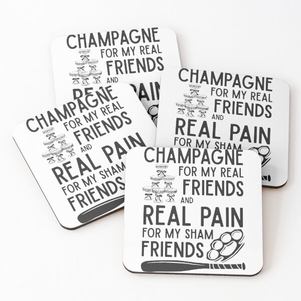 Item preview, Champagne for my Real Friends  designed and sold by UNK-Fatigues.