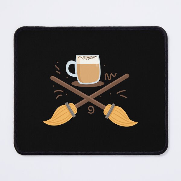 Item preview, Cafe coffee and two brooms designed and sold by jazzydevil.