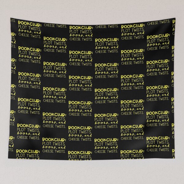 Item preview, Bookclub Plot Twists, Books and Cheese Twists designed and sold by jazzydevil.