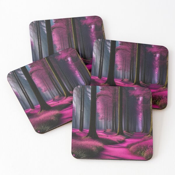 Item preview, Magenta Fantasy Forest Path designed and sold by SassyArtistry.