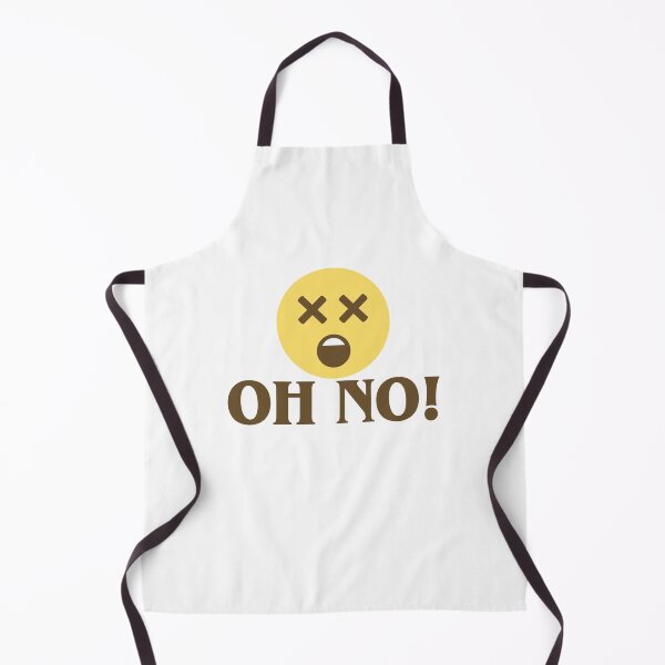Item preview, “OH NO” with crossed X eyes emoji design ?? designed and sold by jazzydevil.