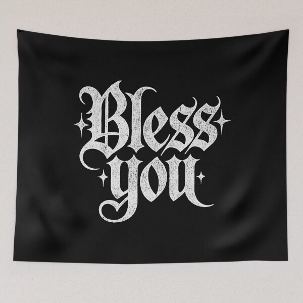 Item preview, Bless You - Vintage Style Classic Design designed and sold by JustlyClothingCo.