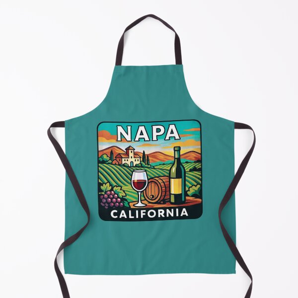 Item preview, Napa, California - Vineyard Charm - Wine Country designed and sold by Myra365Art.