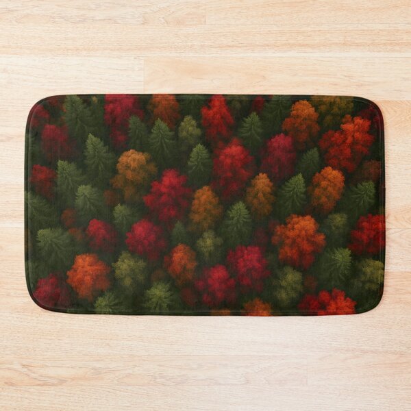 Item preview, Autumn Forest Aerial View designed and sold by SassyArtistry.