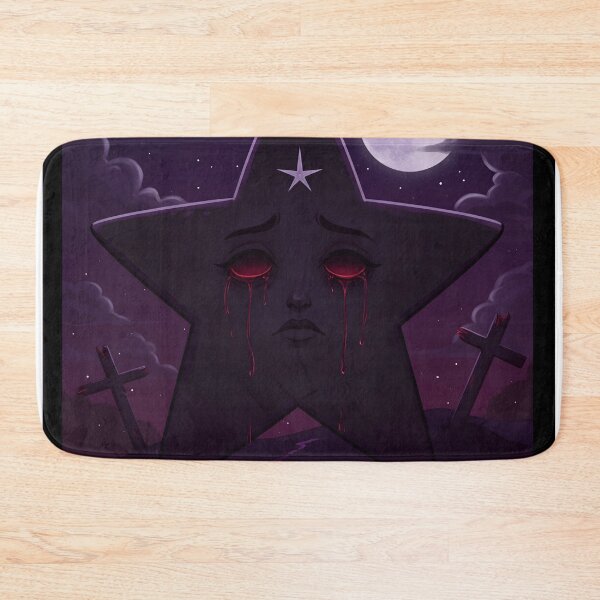 Item preview, Sad Crying Star "Even stars weep blood." | Celestial Goth, Dark Fantasy Art designed and sold by EnigmaticGoth.