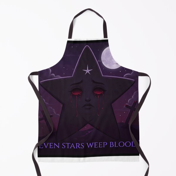 Item preview, Sad Crying Star "Even stars weep blood." | Celestial Goth, Dark Fantasy Art designed and sold by EnigmaticGoth.
