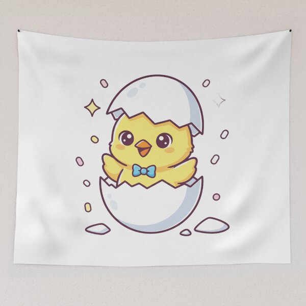 Item preview, Cute Hatching Egg - Hello World! designed and sold by ToonyTeez.